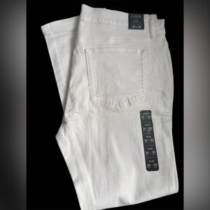J. Crew Men's Ivory Slim Jeans
